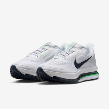 Nike 慢跑鞋 Pegasus Premium 男鞋 白 厚底 氣墊 運動鞋 HQ2592-110