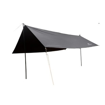 Mountainhiker 山之客 達瓦黑膠天幕 SZK411  黑色  1個  展開尺寸570 x 460cm