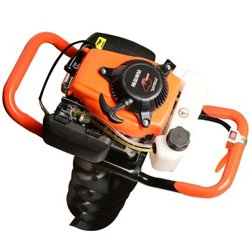 進口雅馬哈地鉆挖坑機汽油鉆坑機打樁機果園施肥鉆土機鉆地打孔機