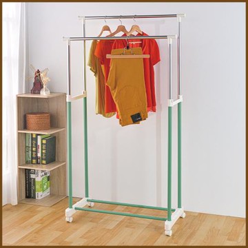 IKLOO_雙桿升降曬衣架 (綠)