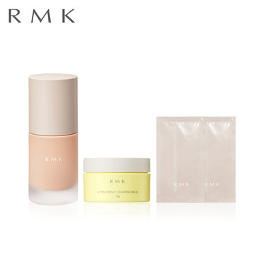 【盛夏防護計畫73折】RMK 透光清爽底妝組