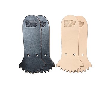 皮革假鞋舌 / 不只美觀更提供防護