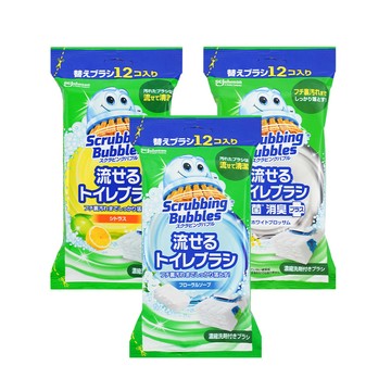 SC Johnson 日本Johnson 拋棄式水溶性馬桶清潔刷-日本境內版