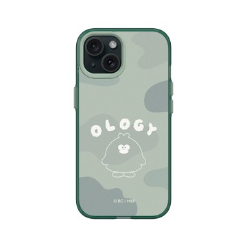 iPhone 15 Clear 憂墨綠 - 奧樂雞 Ology - 迷彩綠