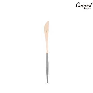 葡萄牙Cutipol GOA灰玫瑰金22cm主餐刀