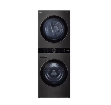 【LG 樂金】WD-S1916B AI智控 19KG 蒸氣滾筒洗衣機/16KG免曬衣乾衣機-尊爵黑