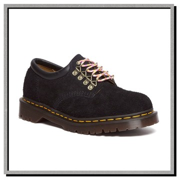 【DR. MARTENS】全面47折起★馬汀大夫 5孔馬汀靴 8053 LONG NAPPED SUEDE BLACK