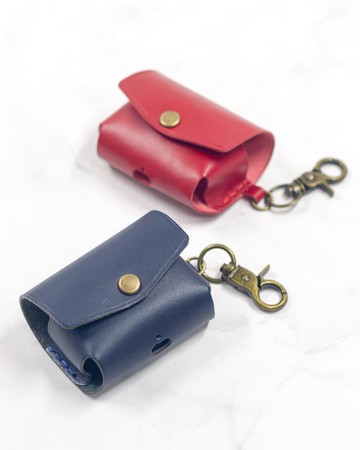 可刻名捷波朗Jabra Elite Active 65t 耳機充電盒客制皮革保護套