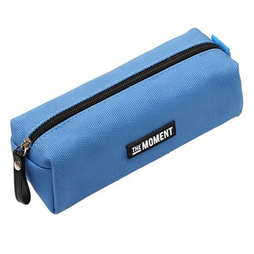 POPO FANCY The Moment 簡約筆袋  藍色  1個