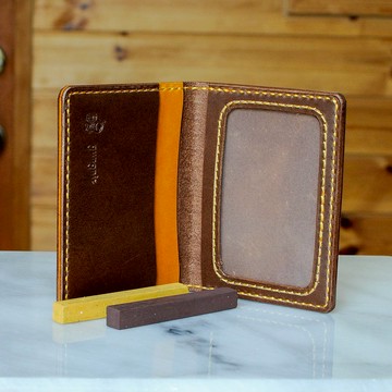 雙摺票卡夾 No.3 Buttero