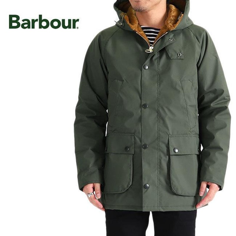 Barbour バブアー ファーライナー付き フーデッド ビデイル MCA0439