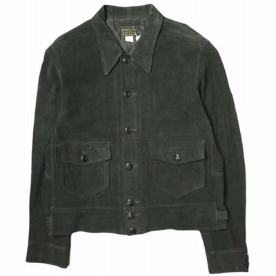 贈る結婚祝い 新品 スエードレザー Jacket Suede Hadley ダブルアールエル RRL ジャケット・アウター