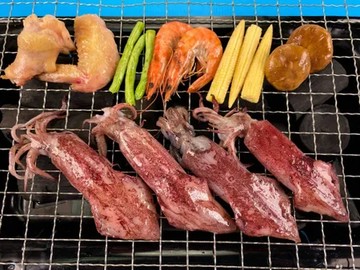 【中秋烤肉系列】台灣東北角活凍小卷(透抽)5隻/約300g±5%