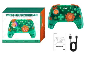 NS2｜NS 周邊 良值 SWITCH NS2 星曜系列 復刻噴射 塗擊隊 遊戲手把 控制器 L1308 漆彈