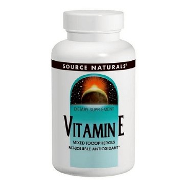 Vitamin E Natural Mixed Tocopherols 50 Softgel by Source Naturals