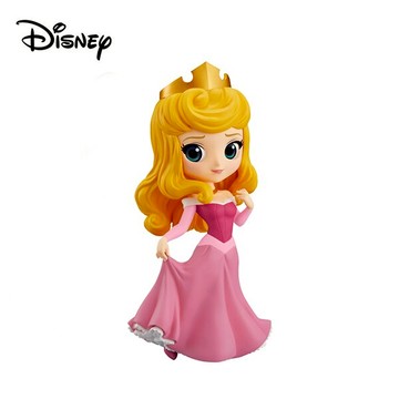 BP 迪士尼 擺飾 裝飾品 禮品 公仔 Q POSKET 睡美人 禮服  公主 日貨 大賀屋 正版 授權 L00010519