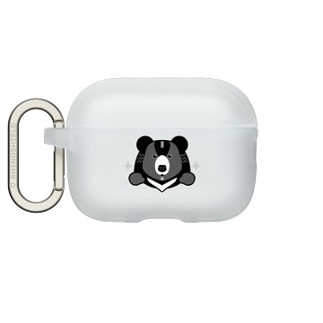 AirPods Pro 2 AirPods Case 透明 - 花生騷 WasangShow - 黑熊