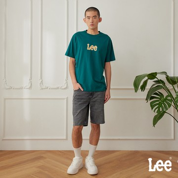 Lee 902 涼感 牛仔短褲 男 黑灰洗水 LB522007773