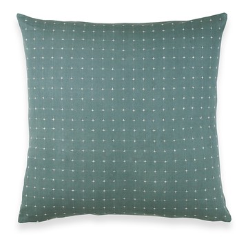 Anchal Cross-Stitch Throw Pillow