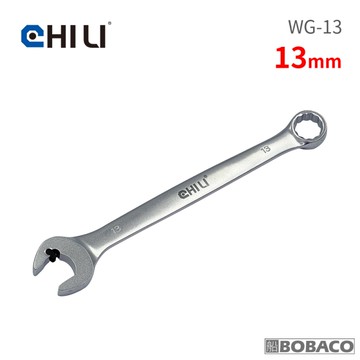 CHILI【黑豆豆開口棘輪防滑牙扳手-13mm WG-13】台灣製 快速扳手 油管扳手 梅花扳手 梅開扳手 板手