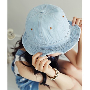 【正韓‧韓製─AF25 短帽簷單色素色 漁夫帽】現貨  (帽簷有鐵絲)   中大頭圍款