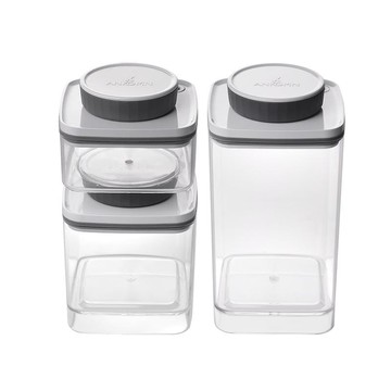 Turn-N-Seal 真空保鮮盒 1200+600+300ml (三入組)