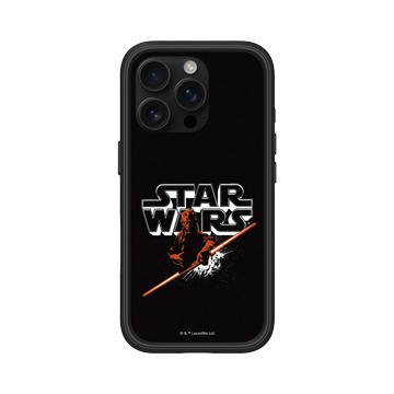 iPhone 16 Pro Mod NX 黑 - 迪士尼-星際大戰 Star Wars - 達斯魔-星際大戰Logo