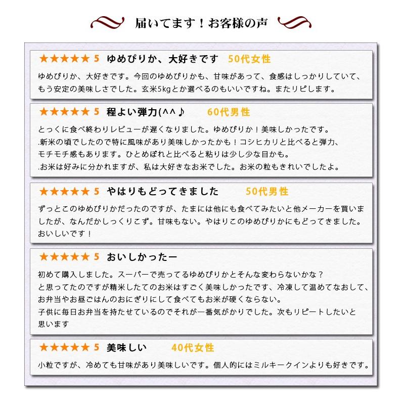 新米 無洗米 10kg 送料無料 ゆめぴりか 5kg×2袋 北海道産 令和5年産 1等米 米 お米 あす着く食品 北海道・沖縄は追加送料