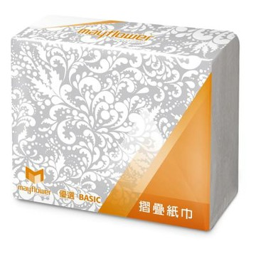 五月花MFP摺疊擦手紙(200張x20包)