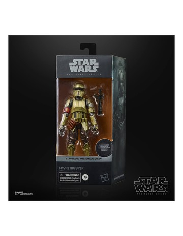 《 孩之寶 HASBRO》STAR WARS 星際大戰 黑標 6吋 金屬碳 海防風暴兵 SHORETROOPER 東喬精品百貨 F29325L00