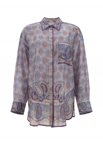 Zimmermann - Vitali Relax Shirt - Womens - Multicolour
