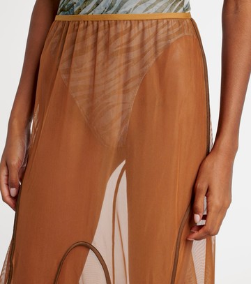 Jacques Wei Sheer maxi skirt