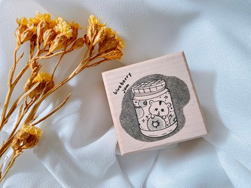 fluffyfruity 倉鼠 熊仔鼠 果醬療癒 文具印章 香港設計手帳 原創