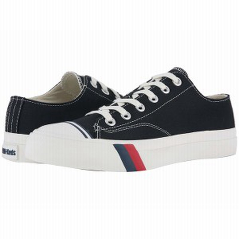 ケッズ メンズ スニーカー シューズ Pro Keds Royal Lo Classic Canvas Black White 通販 Lineポイント最大1 0 Get Lineショッピング