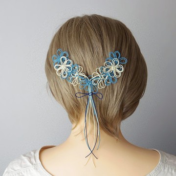 髮夾飾品 嫋然靜謐 ( 嫋ヤニ静 )