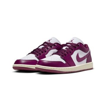 W Nike Air Jordan 1 Low Fireberry 白紫 休閒鞋 運動鞋 女鞋 DC0774-161