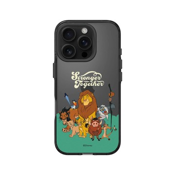 iPhone 16 Pro Clear 酷墨灰 - Disney - Lion King 迪士尼-獅子王 - 獅子王 Le Roi lion - Plus fort ensemble