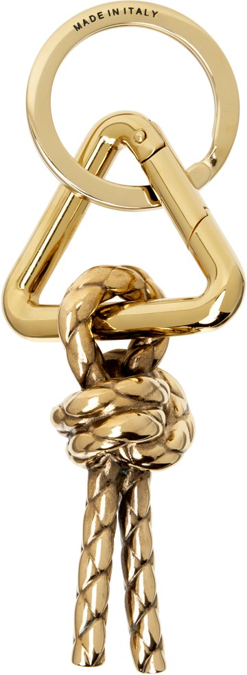 Bottega Veneta 金色 Metal Knot 钥匙扣