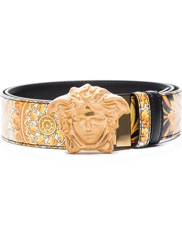Versace - Medusa-buckle belt - men - Leather - 90 - Black