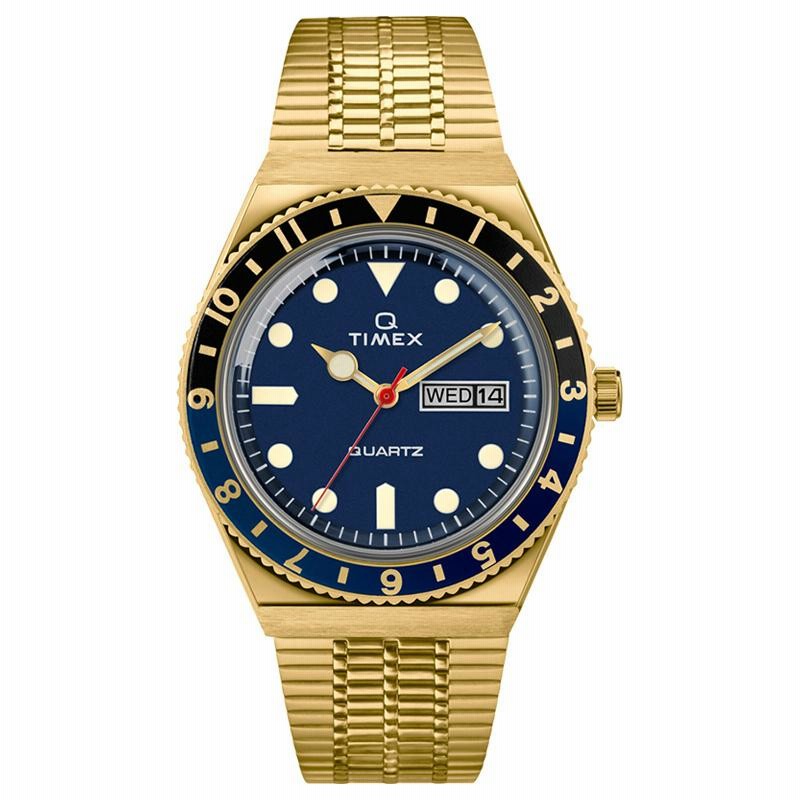 Q TIMEX ブラック ブレスレット ゆす