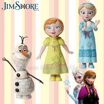 Jim Shore愛木小灣 DISNEY 冰雪奇緣 FROZEN 童年版 艾莎/安娜/雪寶 《 3款任選 》 ★ 美國ENESCO精品 ★ 夢想家精品家飾