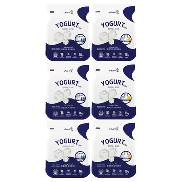 Naeiae 優格方塊 凍乾優格  16g  6包  藍莓口味 + 芒果口味