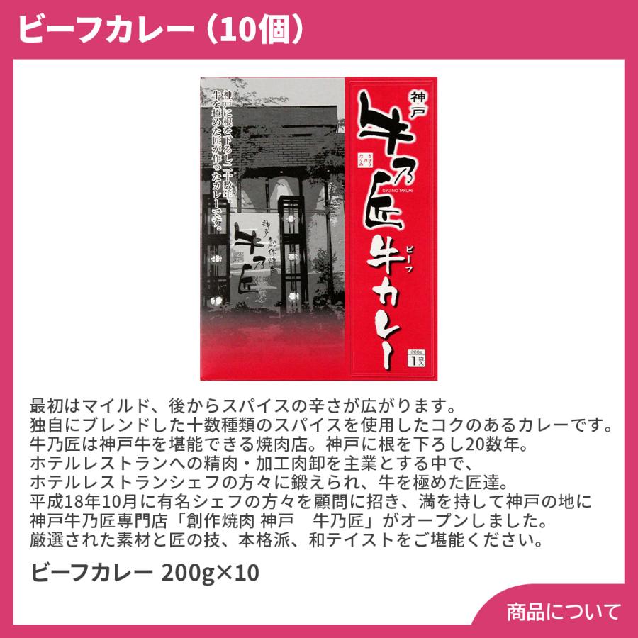 兵庫 牛乃匠 ビーフカレー（10個） プレゼント ギフト 内祝 御祝 贈答用 送料無料 お歳暮 御歳暮 お中元 御中元