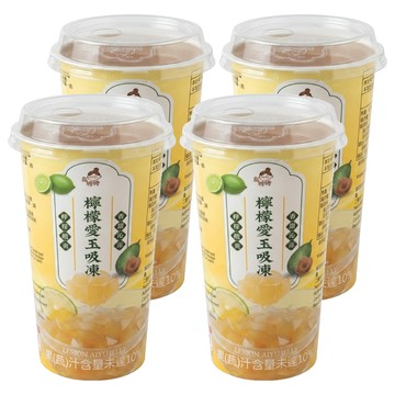 烏嬤嬤 檸檬愛玉吸凍  255g  4個