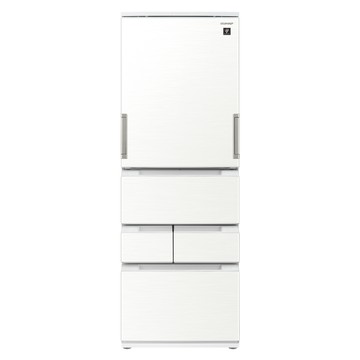 SHARP SJ-PW46KT-W左右開五門除菌冰箱(白色)