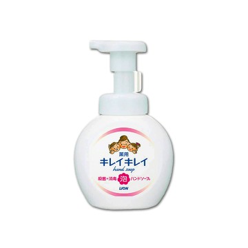 LION 手部清潔露柔軟綿密泡泡洗手乳500ml/瓶-清爽柑橘香(植萃濃密泡沫洗手慕斯按壓瓶)