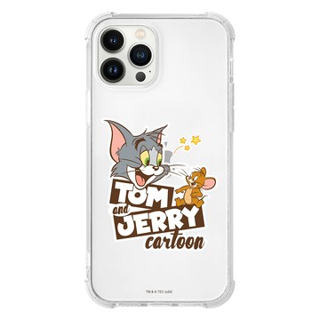 【正版授權】湯姆貓與傑利鼠目光交織抗黃防摔MagSafe iPhone手機殼