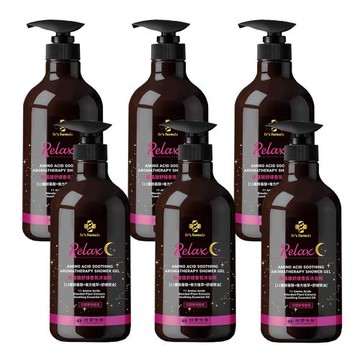 《台塑生醫》Drs Formula胺基酸舒緩香氛沐浴精(花園夢境香氛)800g*6入