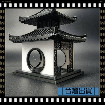 🔥臺灣出貨🔥可開發票✅【大同小藝】造景 小涼亭 擺件 書房 假山 水陸缸 魚缸 微景觀 庭院 盆景 中式 古建築 模型