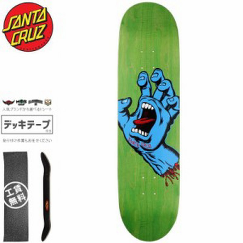 サンタクルーズ SANTA CRUZ スケートボード デッキ SCREAMING HAND 
